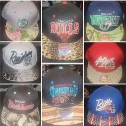 Mitchell & Ness Hat Collection (8 Hats)