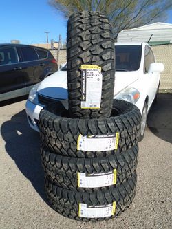 265/65/18 New Forceland Rebelhawk Rugged Terrain Tires