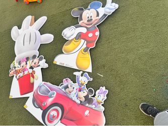 Mickey Mouse club house cut outs