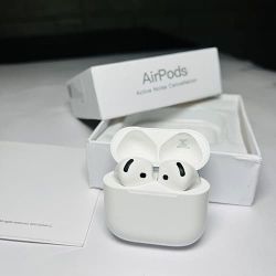 Airpods 4th Generation Wireless White Case (ANC TOP QUALITY) No Charger