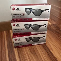 LG Cinema 3D Glasses