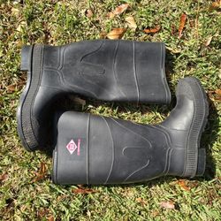 Rain Boots, Men 8, "Red Ball", See 2 Pics