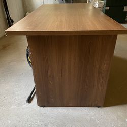 Desk Table With Drawers 