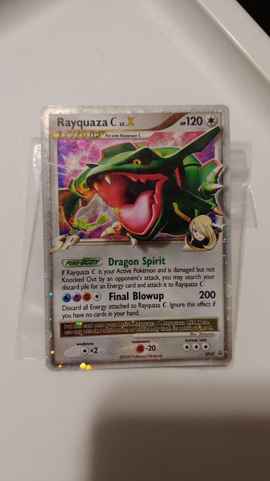 Pokemon card rayquaza C