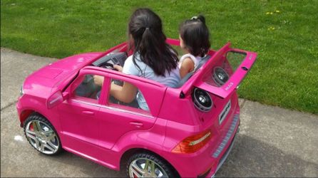 Electric Pink Mercedes Benz AMG