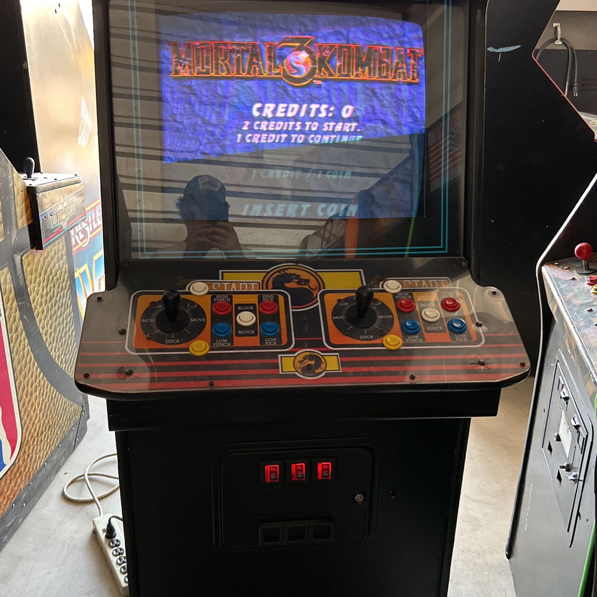 Mortal Kombat Three Arcade Game 3