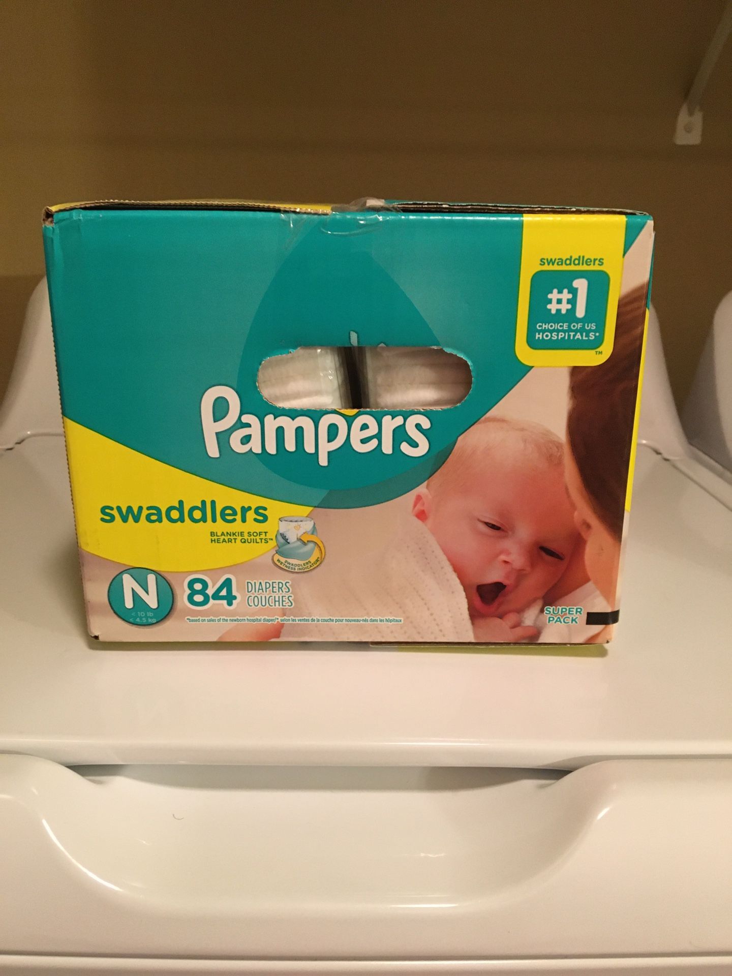 Pampers Diapers newborn (84 pack)