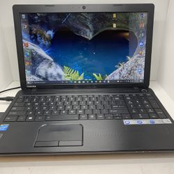 ..TOSHIBA SATELLITE…INTEL CELERON…..C55A....$ 225.00. 500 GB…..HHD...8.0 RAM . READY FOR CLASSES ON LINE OR WORK FROM HOME