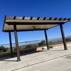 12x16Freestanding Cover Aluminum 