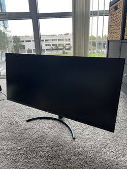 LG Computer Monitor, LG 34WL500-B 34" 21:9 UltraWide Full HD HDR10 IPS LED Monitor, Black