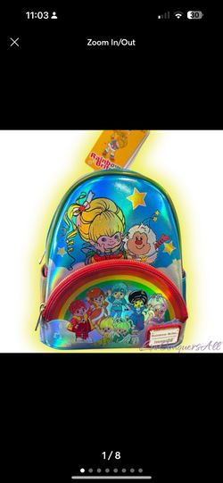 Loungefly Rainbow Brite and Friends Color Pop Mini Backpack