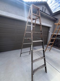 Werner  Wood A-Frame 8’ Ladder