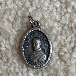 Medal Of Saint Brother André Silver Colored 