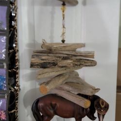 Drift Wood And Horse Hanging Art 