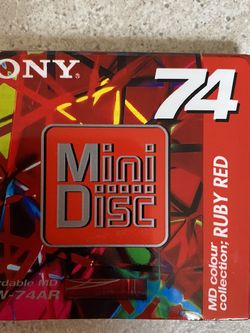 MiniDisc SONY - 74min / JAPAN