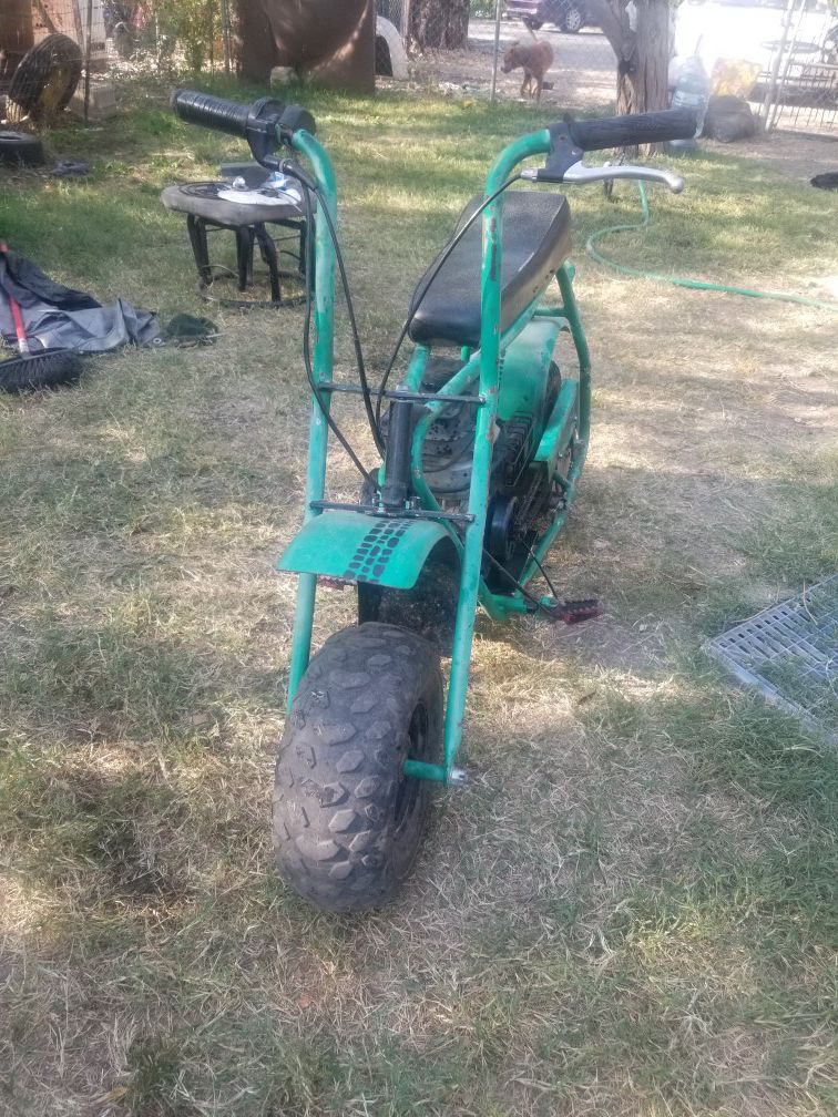 Baja mini-bike comes with a bigger Predator motor im throwing in with it