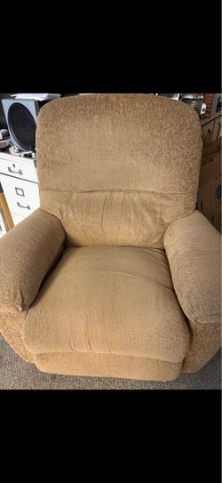 Recliner brown chair