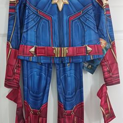 Disney Captain Marvel Outfit Halloween Costume Size 7/8