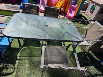 Outdoor Patio Table and Chairs Set