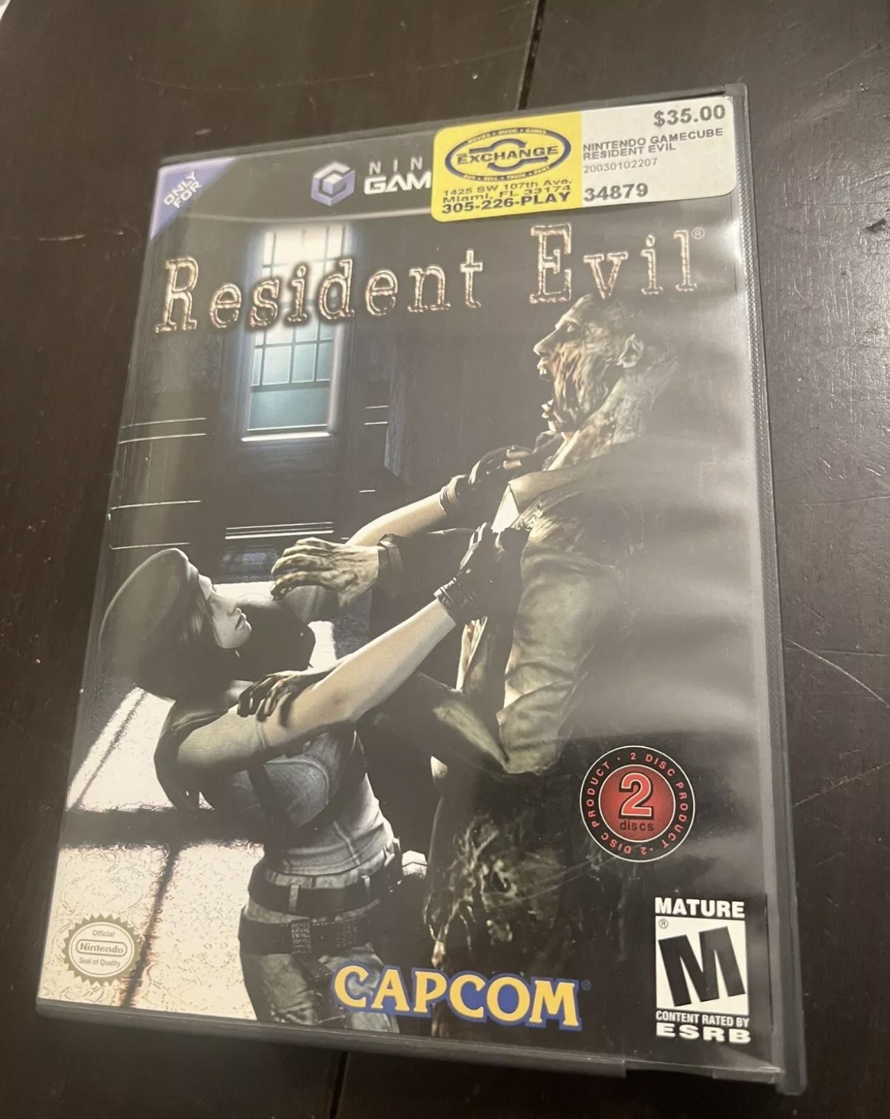 resident evil 1 gamecube PRICE FIRM :)