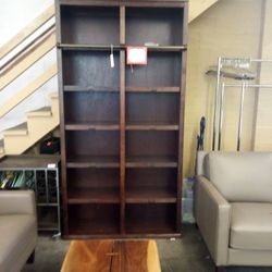 Austus Wood Book Shelf 