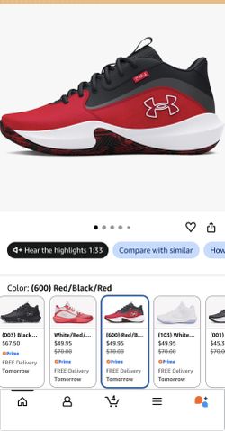 Under Armour Kids' Basketball Shoes