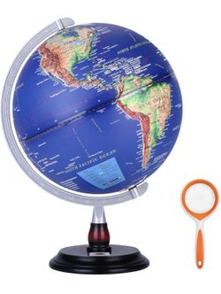 World Globe with LED Light