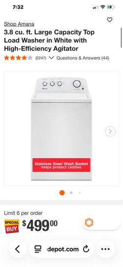 Washer & dryer