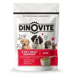 😢 LOST OUR PUPPY😪.  PUPPY/SMALL DOG -DINOVITE SUPPLEMENT.  HAVE 6-90 DAY SUPPLY BAGS. SELLING AT A LOSS! ** ONE YEAR SUPPLY **....ASKING ONLY $100.0