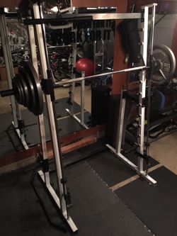 Body by jake squat rack hot sale