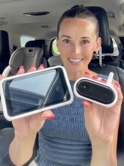 Tiny Traveler Baby car Monitor with Camera