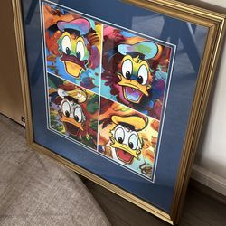 Peter Max Donald Duck Glicee