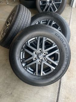 Toyota Tacoma / Tundra Trd Rims and Tires 18"