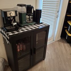 Cabinet with Glass Doors