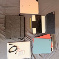 iPad Pro 12.9 6th gen M2 128GB Cellular + Magic Keyboard + Apple Pencil + more accessories
