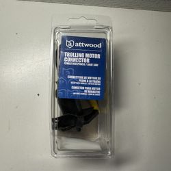 Attwood 7648-7 Trolling Motor Connector, Female, 3 Wire Harness, 10gauge