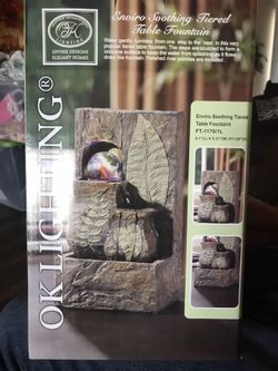 New Fountain with LED Light