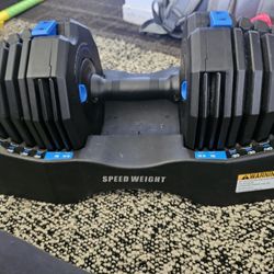 Nordic Track Speed Weight Adjustable dumbell
