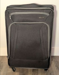 American Tourister Pop Max Softside Travel Suitcase Luggage w/ 4 Spinner Wheels