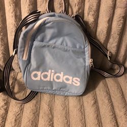 Light Blue Adidas Book Bag 