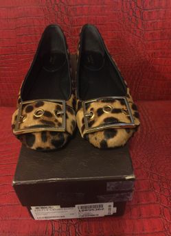 Gucci Flats - Pony Jaguars/ Nappa Charlotte, size 8