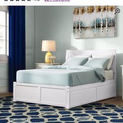 Bed Size Full With Storage (mattress Included) 