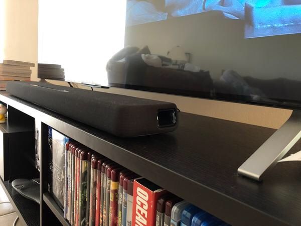 Yamaha ATS-1070 Sound Bar with Dual Built-in Subwoofer