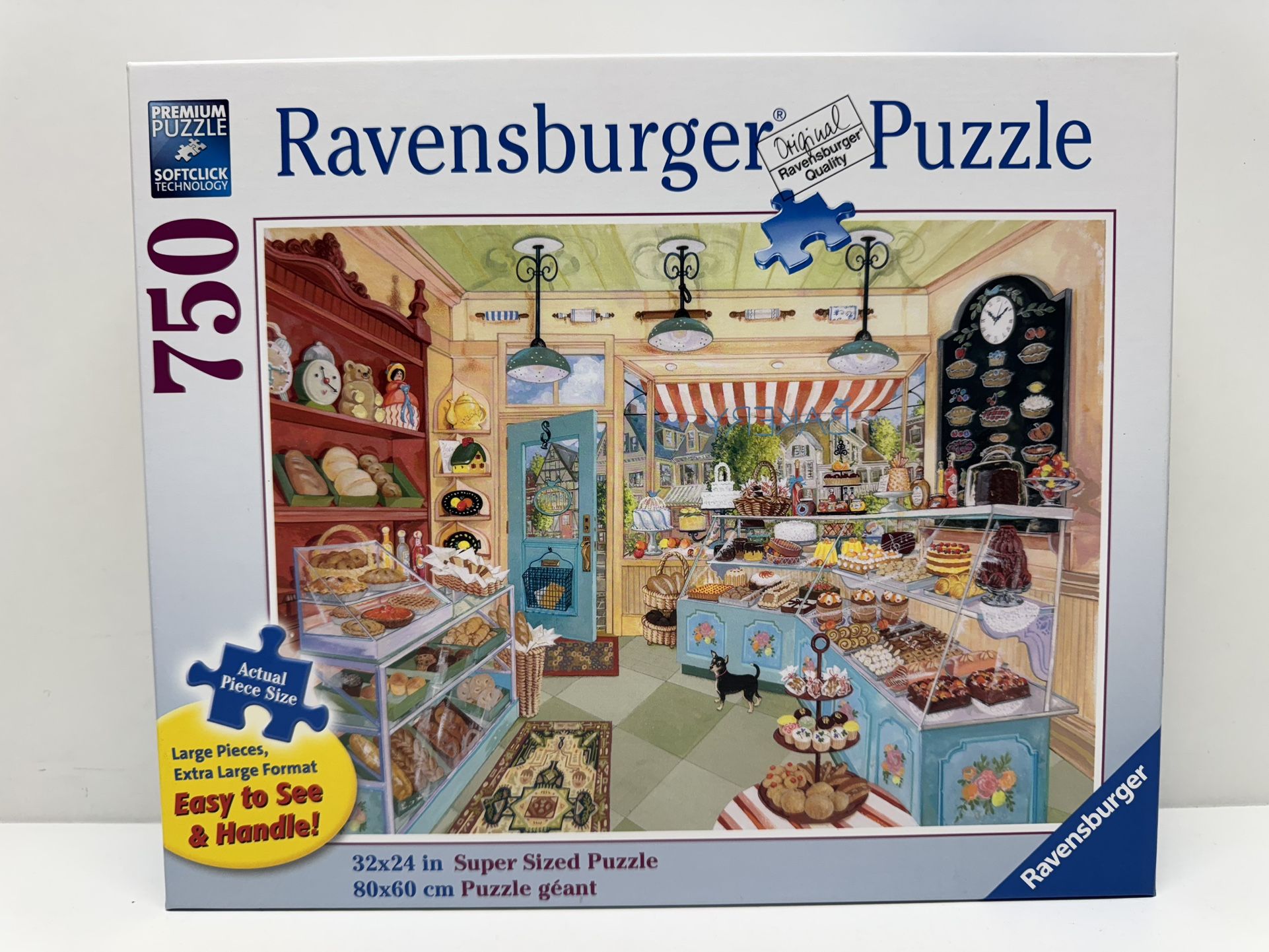 New!! Ravensburger Corner Bakery 750pc Jigsaw Puzzle