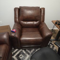 Leather Recliner Chair