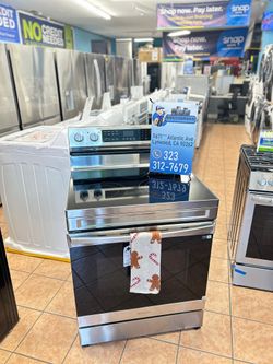 Samsung Electric Stove 5 Burners with Air Fry