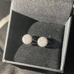 8mm earrings pass diamond tester 