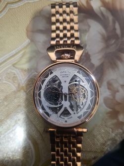 Invicta Automatic Dual Time Skeleton Watch