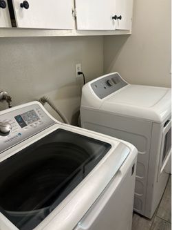 Ge washer and dryer