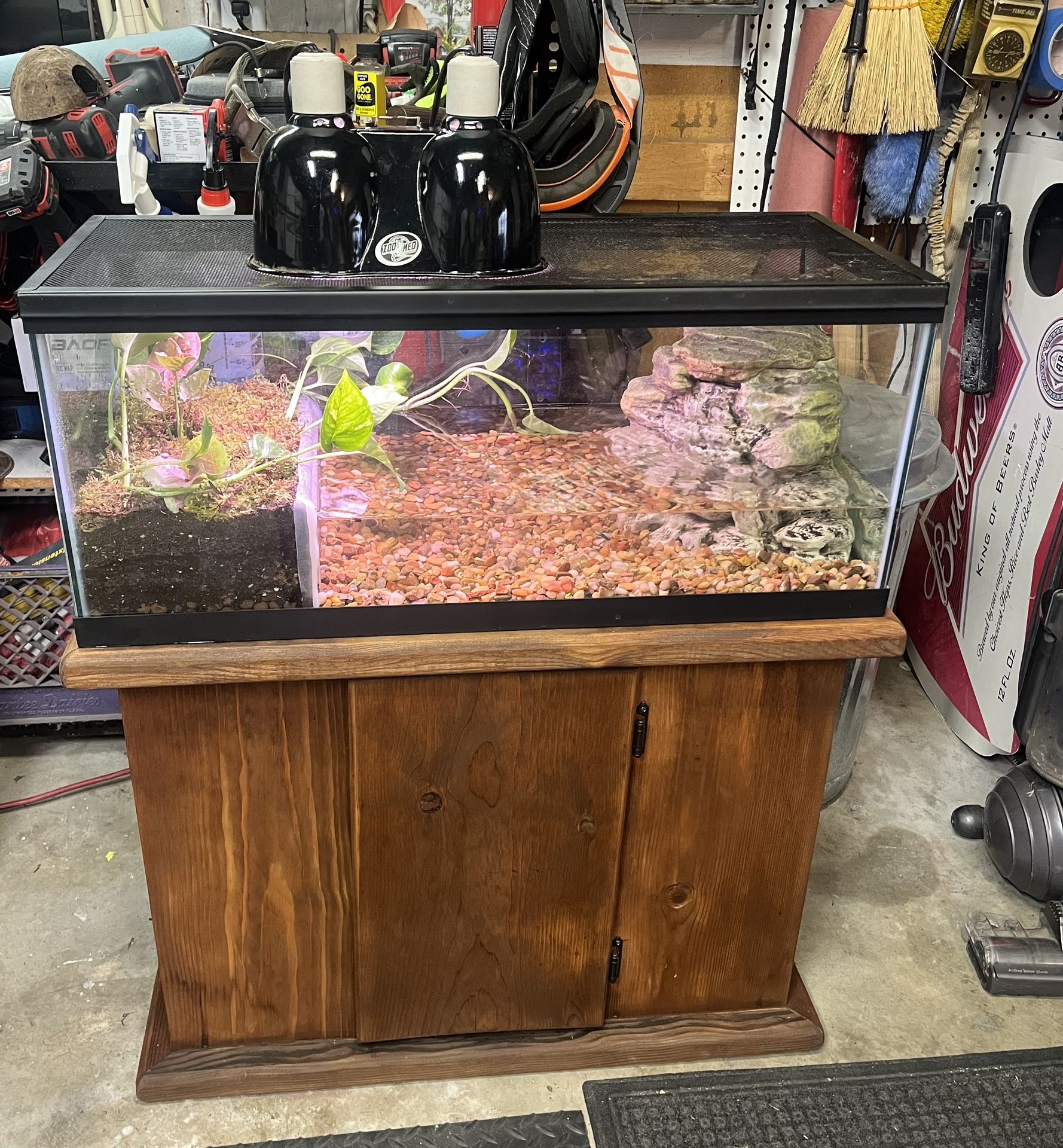 20 gallon, long tank with Stand